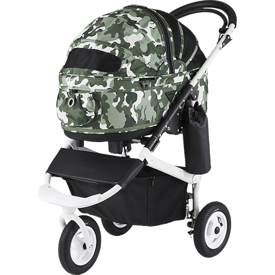 camouflage dog stroller