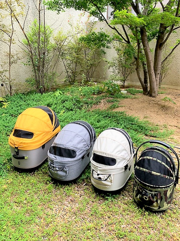 京都にて購入  buggy、ペットカート、ドーム3 エアバギー、air 犬用品